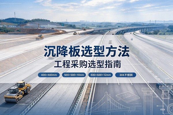 铜官沉降板选择方法